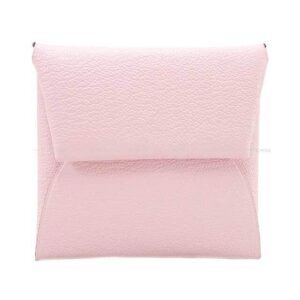 HERMES change purse Bastia Rose Darling Chevre Myzore Silver HW Stamp | Luna Bags