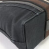 HERMES Handbag canvas black Handbag Trocha Horizontal | Luna Bags - Image 11
