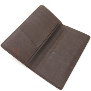 LOUIS VUITTON Bill Compartment N61823 Damier Brown Porto Barrut Cult Credit | Luna Bags