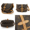 LOUIS VUITTON Shoulder Bag M42256 Monogram Brown Saumur 30 mens(Unisex) Used | Luna Bags - Image 2