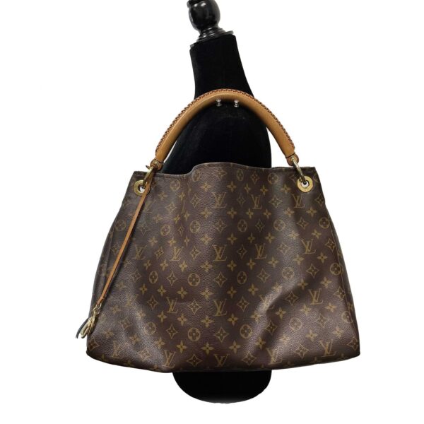 LOUIS VUITTON - LV Artsy MM - Brown / Tan Monogram Shoulder Bag | Luna Bags