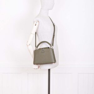 LOUIS VUITTON Capucines BB Khaki | Luna Bags