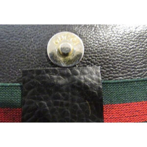 Gucci Ophidia Top Handle W Two Way Stripe Accent Black With Red And Green Leather Shoulder Bag | Luna Bags