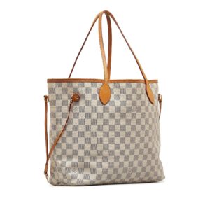 LOUIS VUITTON Damier Azur Neverfull MM Tote Bag | Luna Bags