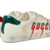 Gucci Ace 'Gucci Blade - Distressed White' 576137-A38V0-9090 | Luna Bags - Image 3