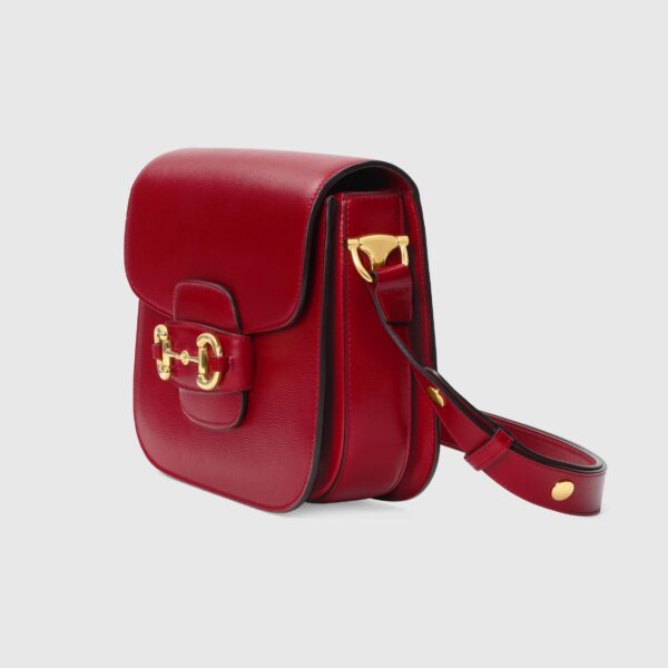 Gucci 1955 Horsebit Shoulder Bag Red | Luna Bags