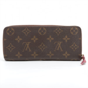 Louis Vuitton Monogram Clemence Long Wallet Fuschia | Luna Bags