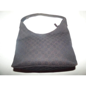 Gucci Xl Style Brown Leather And Gg Leather Hobo Bag | Luna Bags