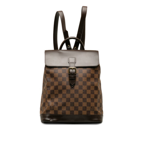 Louis Vuitton Soho Backpack Damier Brown N51132 | Luna Bags