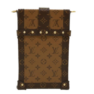 LOUIS VUITTON Reverse Pochette Trunk Vertical Shoulder Bag M67873 LV  32652A | Luna Bags