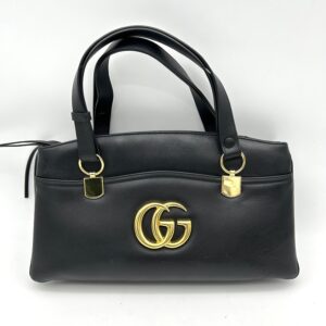 Gucci Large Arli Handle Bag - Black Handle Bags, Handbags LA29437 | Luna Bags