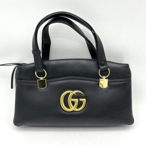 Gucci Large Arli Handle Bag - Black Handle Bags, Handbags LA29437 | Luna Bags