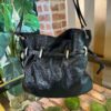 GUCCI 1955 Horse Bit Drawstring Black Morsetto Leather Crossbody | Luna Bags - Image 2