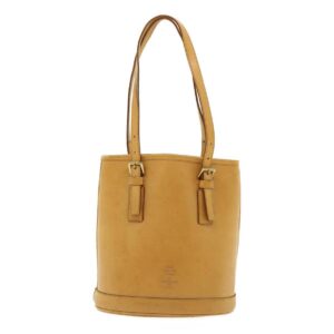 LOUIS VUITTON Nomad Leather Bucket PM Shoulder Bag Beige M85001 LV Auth 36170 | Luna Bags