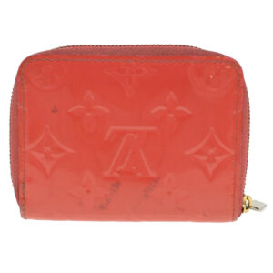 LOUIS VUITTON Monogram Vernis Zippy Coin Purse Coin Purse Pink M93054 LV 36845 | Luna Bags