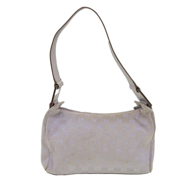 GUCCI GG Canvas Shoulder Bag Purple 92699  39197 | Luna Bags