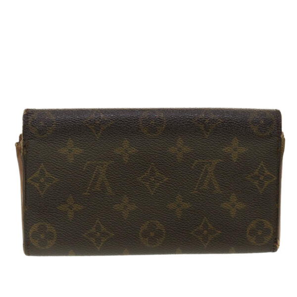 LOUIS VUITTON Monogram Portefeiulle Sarah Long Wallet M66556 LV Auth 39485 | Luna Bags