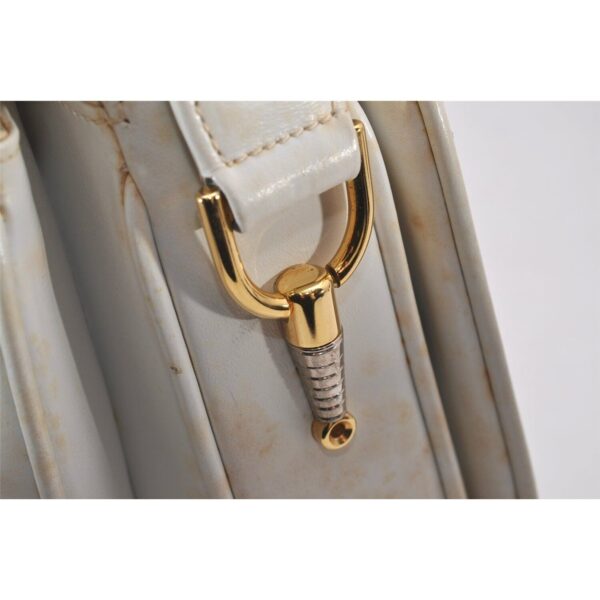 Gucci Ivory Leather 1955 Horse-bit Shoulder bag with two-tone hardware | Luna Bags