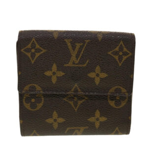 LOUIS VUITTON Monogram Portefeuille Elise Wallet M61654 LV Auth 39872 | Luna Bags