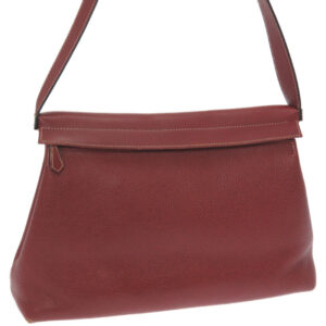 HERMES Shoulder Bag Buffle, Crinolan Rouge ash Yo bag Women Used | Luna Bags