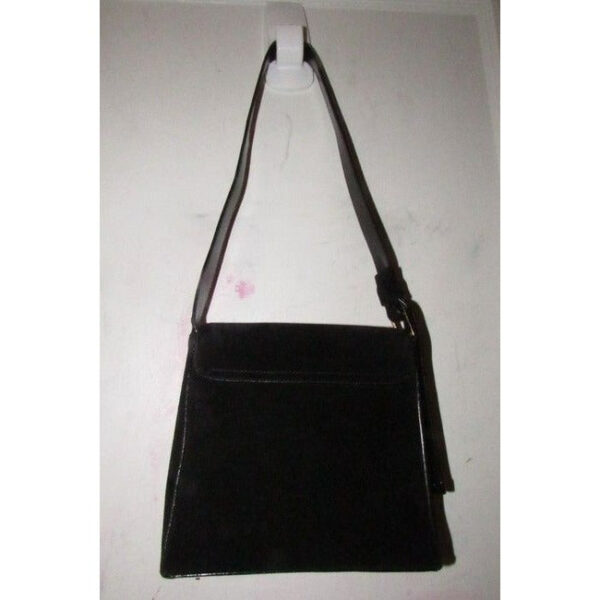 Gucci Vintage Black Suede Shoulder Bag | Luna Bags