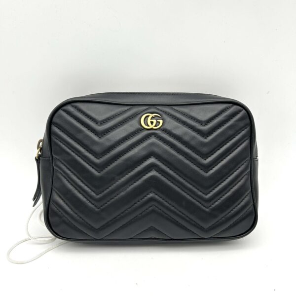 Leather bag Gucci Black in Leather LA28828 | Luna Bags