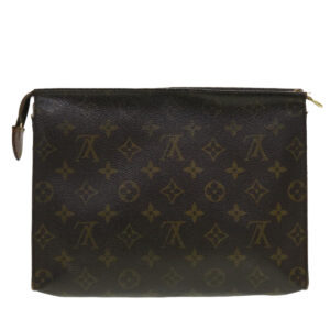 LOUIS VUITTON Monogram Poche Toilette 26 Pouch M47542 LV Auth 40574 | Luna Bags