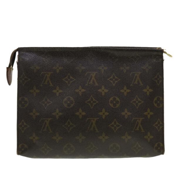 LOUIS VUITTON Monogram Poche Toilette 26 Pouch M47542 LV Auth 40574 | Luna Bags