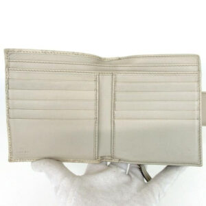 Gucci White G Print Abbey D Ring Wallet | Luna Bags