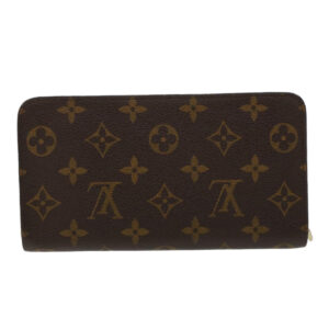 LOUIS VUITTON Monogram Porte Monnaie Zip Long Wallet M61727 LV  43353 | Luna Bags