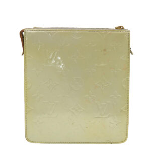 Louis Vuitton Monogram Vernis Motto Accessory Pouch Gris M91030 LV Auth 43821 | Luna Bags