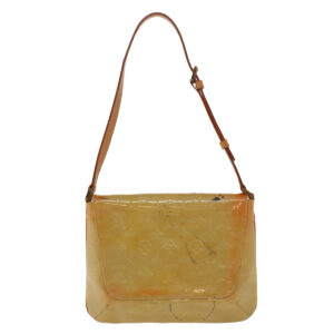 Louis Vuitton Monogram Vernis Thompson Street Bag Beige M91301 LV Auth 44617 | Luna Bags