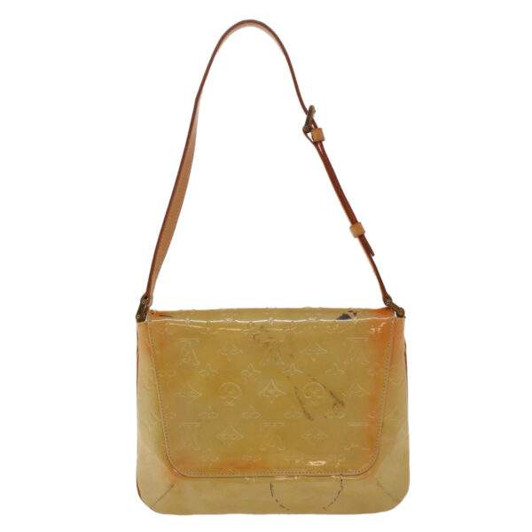 Louis Vuitton Monogram Vernis Thompson Street Bag Beige M91301 LV Auth 44617 | Luna Bags