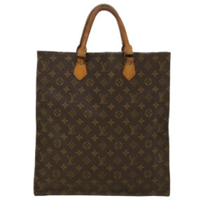 Louis Vuitton Monogram Sac Plat Hand Bag M51140 LV Auth 45024 | Luna Bags