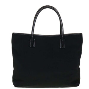 GUCCI Shoulder Bag Nylon Leather Black  45027 | Luna Bags