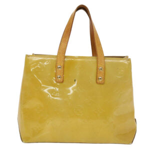 LOUIS VUITTON Monogram Vernis Reade PM Hand Bag Beige M91334 LV  45340 | Luna Bags