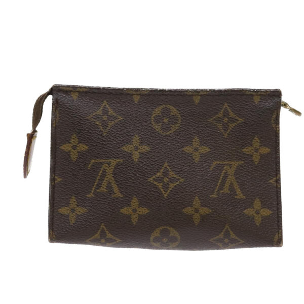 Louis Vuitton Monogram Poche Toilette 15 Pouch M47546 LV Auth 46289 | Luna Bags