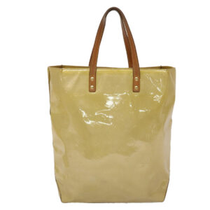 Louis Vuitton Monogram Vernis Reade MM Hand Bag Beige M91141 LV Auth 46616 | Luna Bags