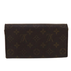 Louis Vuitton Monogram Portefeuille Sarah Long Wallet M60531 LV Auth 46825 | Luna Bags