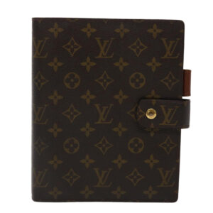LOUIS VUITTON Monogram Agenda GM Day Planner Cover New Model R20006 Auth yk7230 | Luna Bags