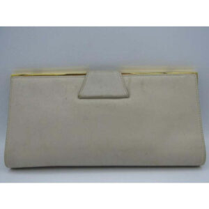 Gucci Stone Leather Two Way Purse w Gold G Logo Clasp & Chain Strap | Luna Bags