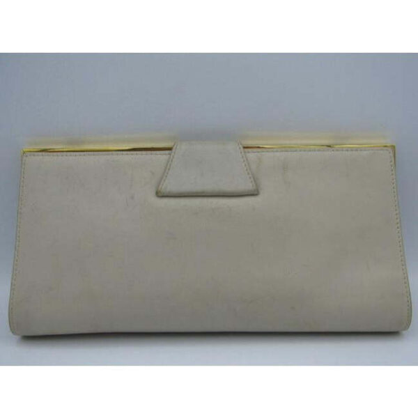 Gucci Stone Leather Two Way Purse w Gold G Logo Clasp & Chain Strap | Luna Bags