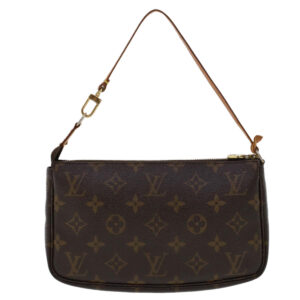 LOUIS VUITTON Monogram Pochette Accessoires Pouch M51980 LV Auth 47608 | Luna Bags