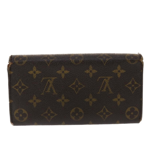 Louis Vuitton Monogram Portefeuille Sarah Long Wallet M62137 LV Auth 47807 | Luna Bags