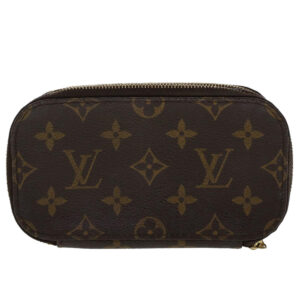 LOUIS VUITTON Monogram Trousse Brush PM Cosmetic Pouch M47510 LV  47866 | Luna Bags