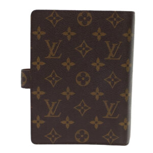 LOUIS VUITTON Monogram Agenda MM Day Planner Cover R20105 LV  49122 | Luna Bags