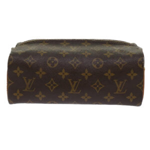 LOUIS VUITTON Monogram Trousse Patte Pression Cosmetic Pouch M47636 Auth 49320 | Luna Bags