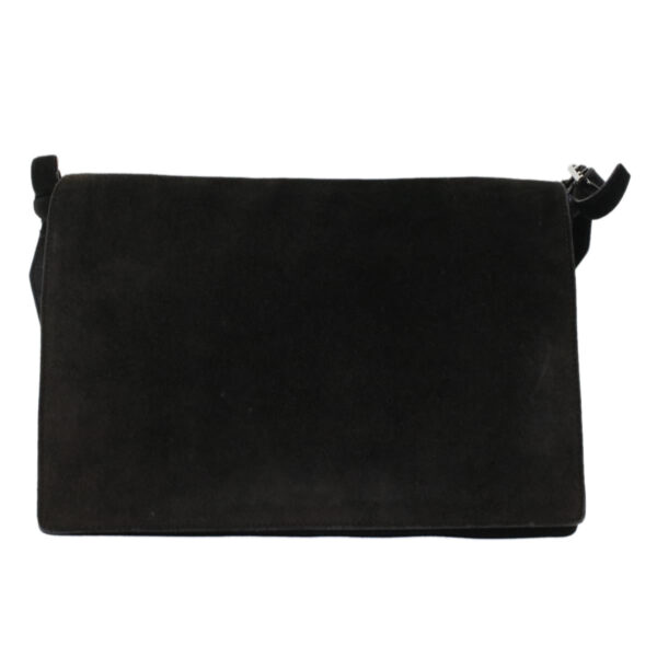 GUCCI Shoulder Bag Suede Black  49411 | Luna Bags