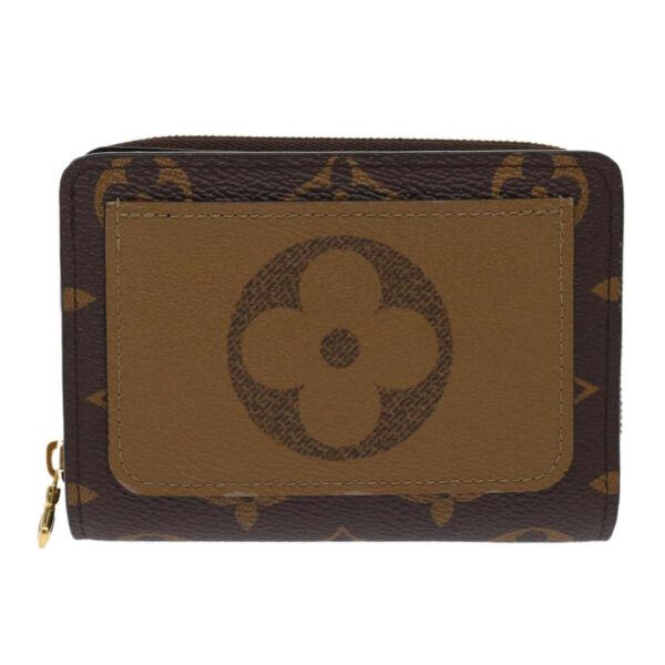 LOUIS VUITTON Monogram Reverse Portefeuille Lou Wallet M81461 LV Auth 49429A | Luna Bags