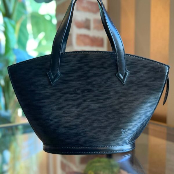 LOUIS VUITTON Saint Jacques PM Epi Black | Luna Bags